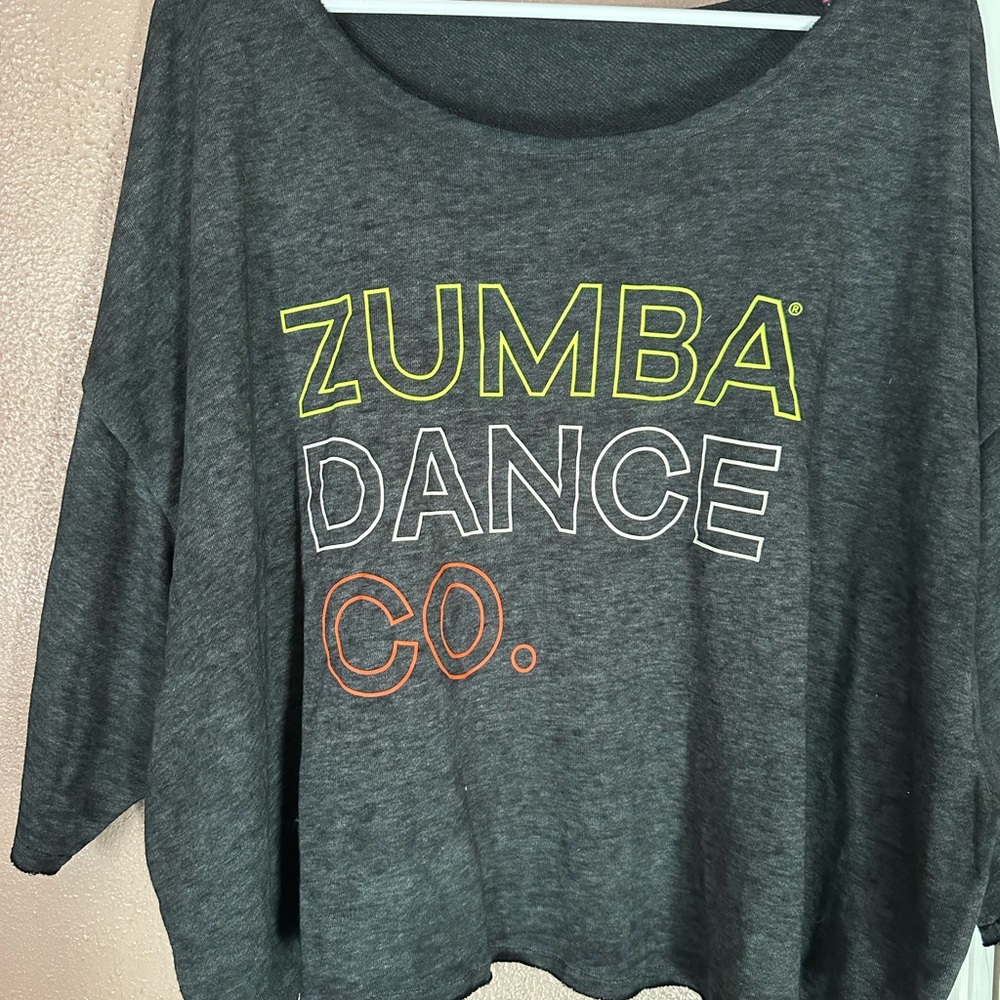 Zumba oversized top
